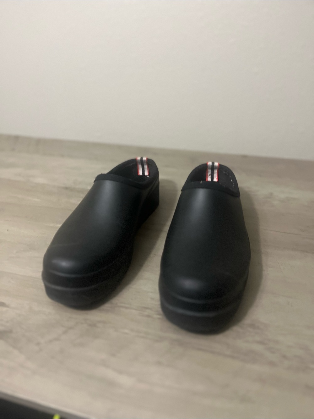 Hunter Mens Original Play Clog Mules Slip On Shoes